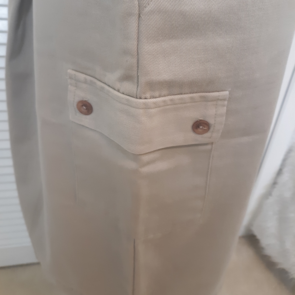 Sanctuary vtg chino khaki skirt sz 4 *B - Picture 2 of 5